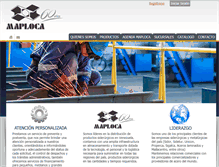 Tablet Screenshot of maploca.com